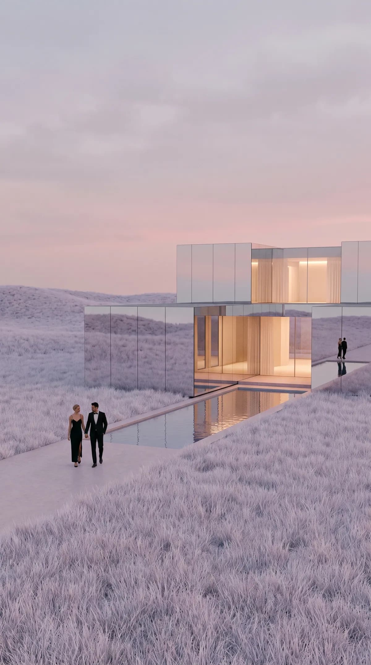 Lavender Horizon — architectural concept render