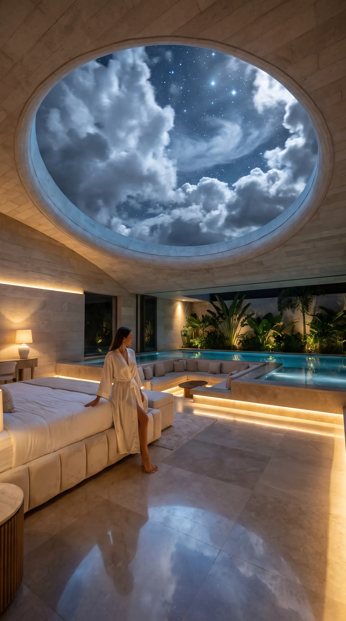 Weather Above The Bed — architectural concept render